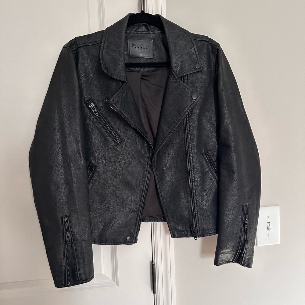 BLANKNYC Black Leather Jacket